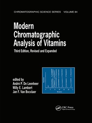 cover image of Modern Chromatographic Analysis of Vitamins
